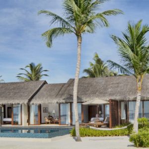 Two Bedroom Beach Pool Villa1 The Residence Maldives At Falhumaafushi Maldives Honeymoons