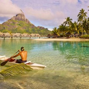 Beach 2 - InterContinental Bora Bora Resort and Thalasso Spa - Luxury Bora Bora honeymoon Packages