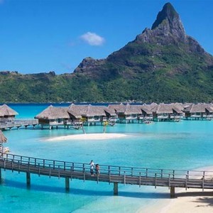 Beach - InterContinental Bora Bora Resort and Thalasso Spa - Luxury Bora Bora honeymoon Packages