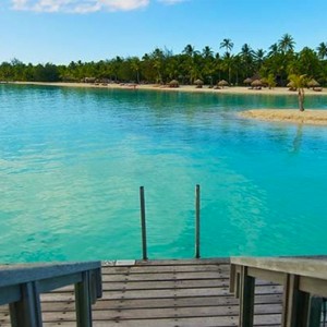 Lagoon access - InterContinental Bora Bora Resort and Thalasso Spa - Luxury Bora Bora honeymoon Packages