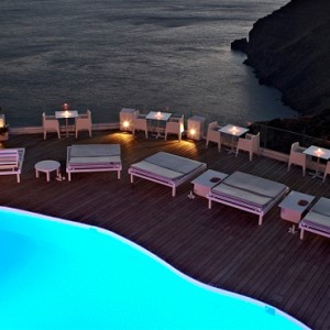 Pool 5 - sun Rocks Hotel Santorini - luxury santorini honeymoon packages