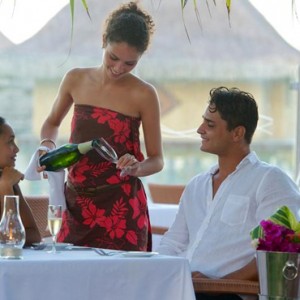 dining 3 - Intercontinental Bora Bora Le Moana Resort - Luxury Bora Bora Honeymoon Packages