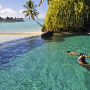 pool - Intercontinental Bora Bora Le Moana Resort - Luxury Bora Bora Honeymoon Packages