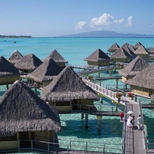 villas - Intercontinental Bora Bora Le Moana Resort - Luxury Bora Bora Honeymoon Packages