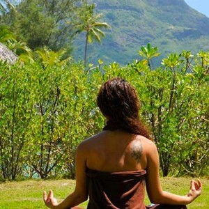 yoga - InterContinental Bora Bora Resort and Thalasso Spa - Luxury Bora Bora honeymoon Packages