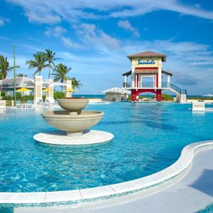 Bahamas Honeymoon Packages Sandals Emerald Bay Pool 2