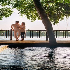 Vietnam Honeymoon Packages An Lam Saigon River Vietnam Couple By The Pool