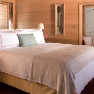 3 One Bedroom Beach View Overwater Bungalow suite - Four Seasons Bora Bora - Luxury Bora Bora Honeymoon Packages