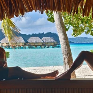 3 Otemanu View beach Suite with Jacuzzi - Bora Bora Pearl Beach Resort - Luxury Bora Bora Honeymoon Packages