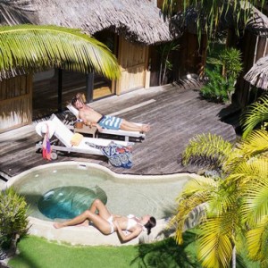 Garden Pool Villa 3 - Bora Bora Pearl Beach Resort - Luxury Bora Bora Honeymoon Packages