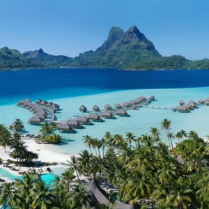 Otemanu View Over Water Suite - Bora Bora Pearl Beach Resort - Luxury Bora Bora Honeymoon Packages