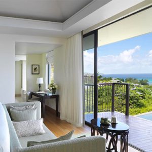 Seychelles Honeymoon Packages Raffles Seychelles Bedroom View 2