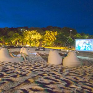Thailand Honeymoon Packages The Tongsai Bay, Koh Samui Cinema Under The Stars On Beach