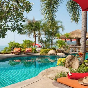 Thailand Honeymoon Packages Rockys Boutique Resort, Koh Samui Deluxe Beachfront Suites