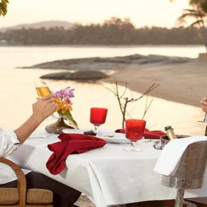 Thailand Honeymoon Packages Rockys Boutique Resort, Koh Samui Dinner On The Beach1