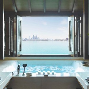 Anantara The Palm Dubai - water villa bathroom