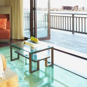 Anantara The Palm Dubai - water villa lounge