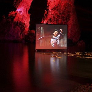 Six Senses Yao Noi - movie on the rocks