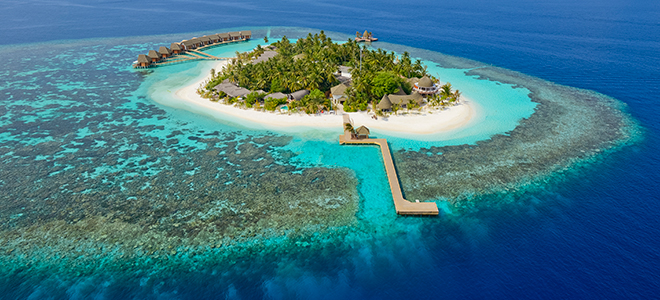 Kandolhu Island - aerial