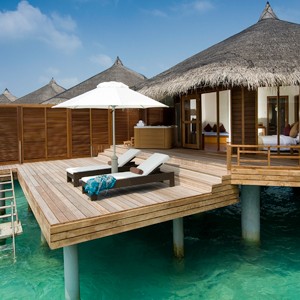 Kuramathi island - Maldives - water villa
