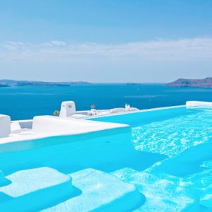 Greece Honeymoon Packages Canaves Oia Suites Infinity Pool1