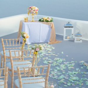 Greece Honeymoon Packages Canaves Oia Suites Wedding Setup