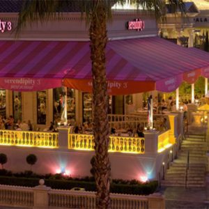 Caesars Palace Las Vegas honeymoon packages Serendipity 3