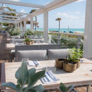 Miami Honeymoon Packages Eden Roc Miami Malibu Farm Oceanfront Terrace