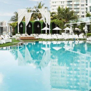 Miami Honeymoon Packages Mondrian South Beach Pool