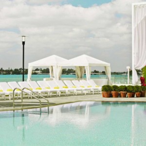 Miami Honeymoon Packages Mondrian South Beach Pool 2