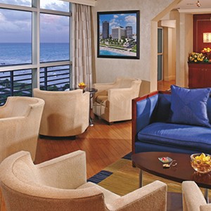 Ritz Calton South Beach - miami honeymoon - lounge
