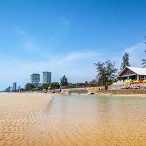 Thailand Honeymoon Packages Let's Sea Hua Hin Alfresco Resort Beach