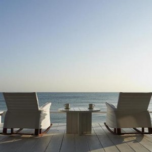 Thailand Honeymoon Packages Let's Sea Hua Hin Alfresco Resort Sea View Deck