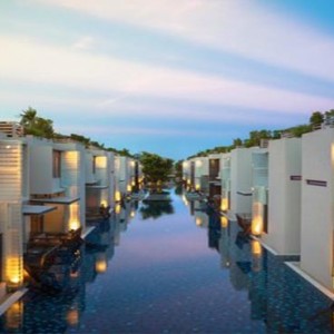 Thailand Honeymoon Packages Let's Sea Hua Hin Alfresco Resort Villa Pool At Night