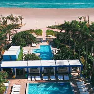 The Shore Club South Beach - Miami Honeymoon - beach