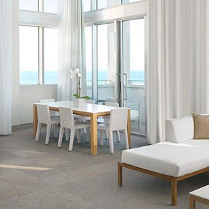 The Shore Club South Beach - Miami Honeymoon - bedroom