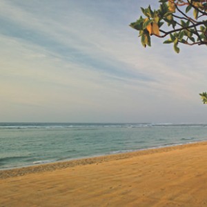 grand hyatt bali - bali honeymoon - beach