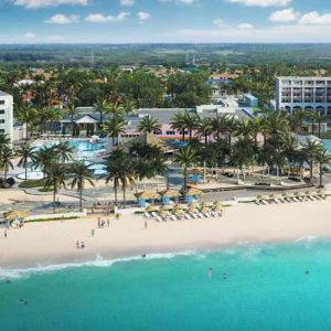 Bahamas Honeymoon Packages Sandals Royal Bahamian Aerial View