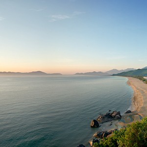 Banyan Tree Lang Co - Vietnam Honeymoon Packages - beach