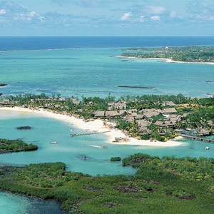 Constance Le Prince Maurice - Luxury Mauritius Honeymoon Package - aerial view