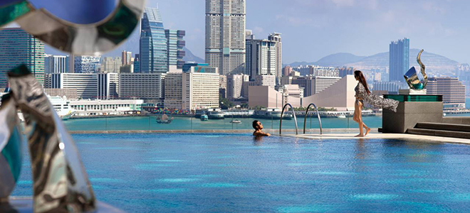 Four Seasons Hong Kong Honeymoon - pool