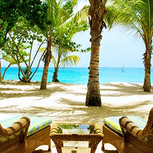 Galley Bay - Antigua Honeymoon Packages - beach terrace