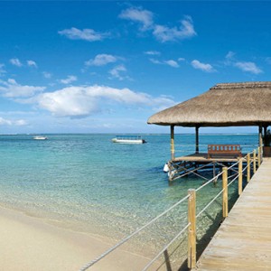 La Pirogue Resort and Spa - Luxury Mauritius Honeymoon Packages - jetty