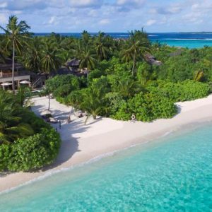 Maldives Honeymoon Packages Six Senses Laamu Aerial View