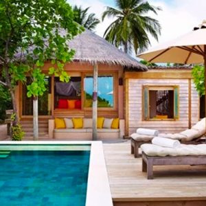 Maldives Honeymoon Packages Six Senses Laamu Family Villa With Pool