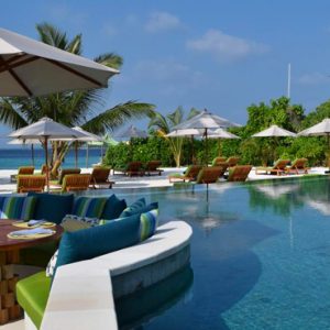 Maldives Honeymoon Packages Six Senses Laamu Main Pool 2