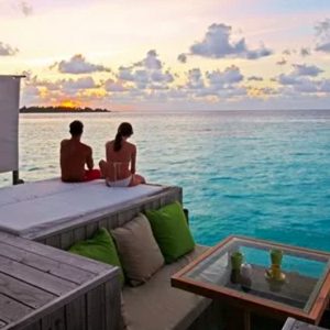 Maldives Honeymoon Packages Six Senses Laamu Sunset Laamu Water Villa