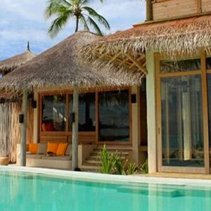 Maldives Honeymoon Packages Six Senses Laamu Two Bedroom Lagoon Beach Villa With Pool