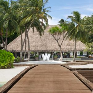 Maldives Honeymoon Packages W Retreat & Spa Maldives Entrance View