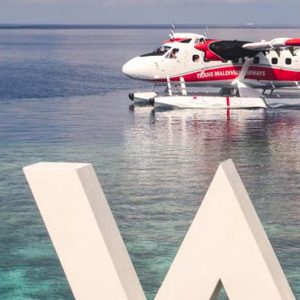 Maldives Honeymoon Packages W Retreat & Spa Maldives Plane
